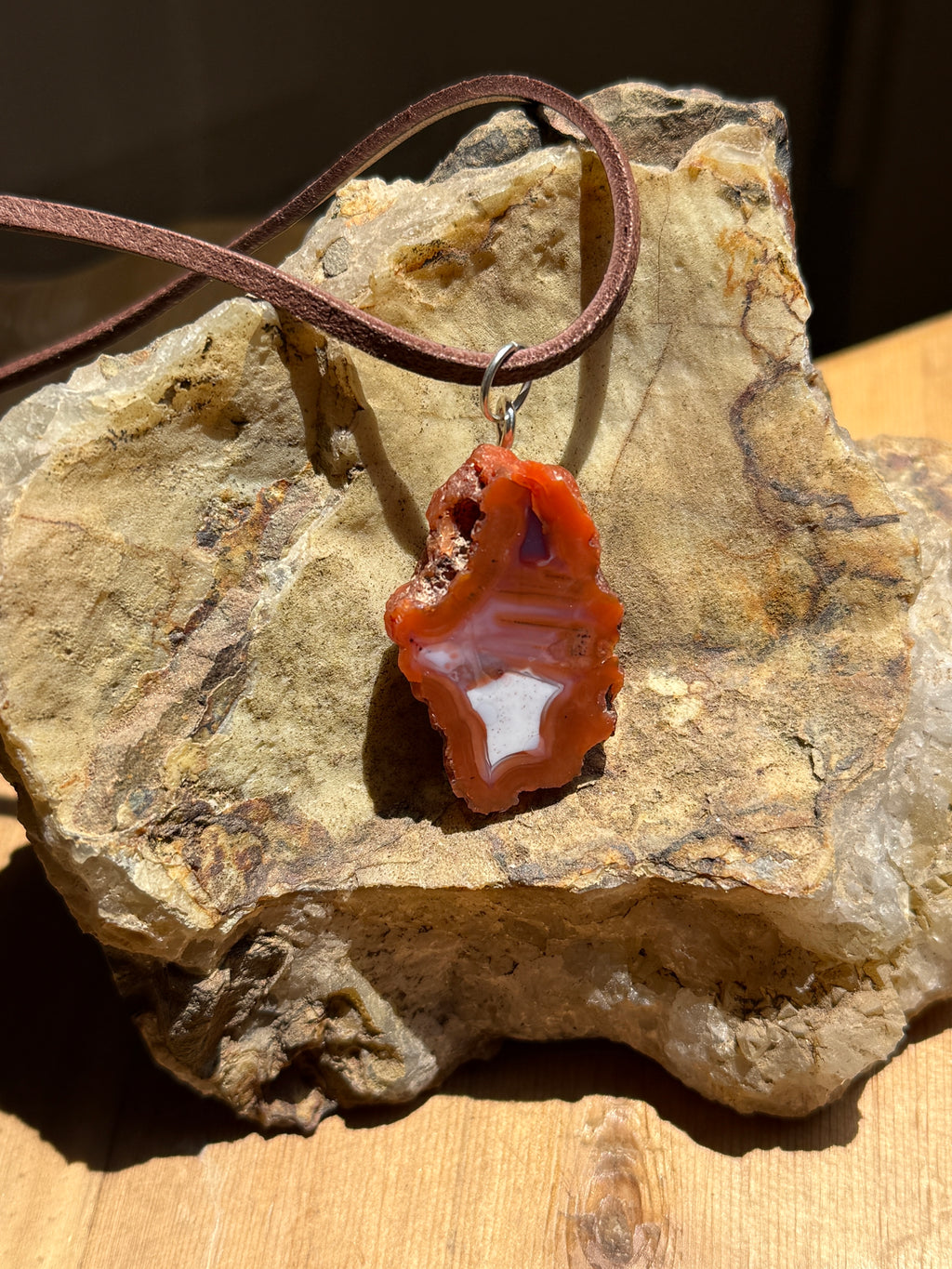 Malawi Agate Pendant