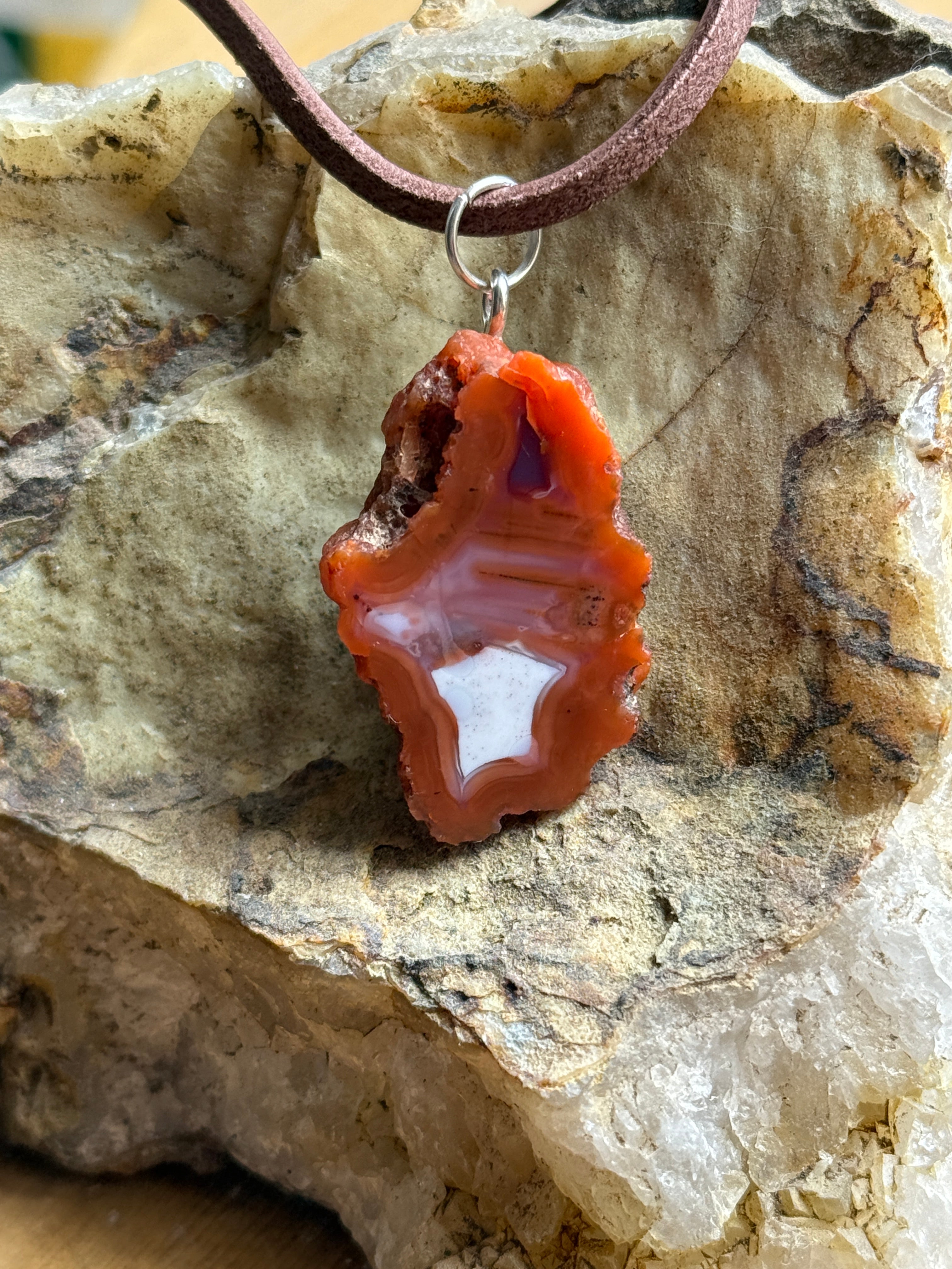 Malawi Agate Pendant