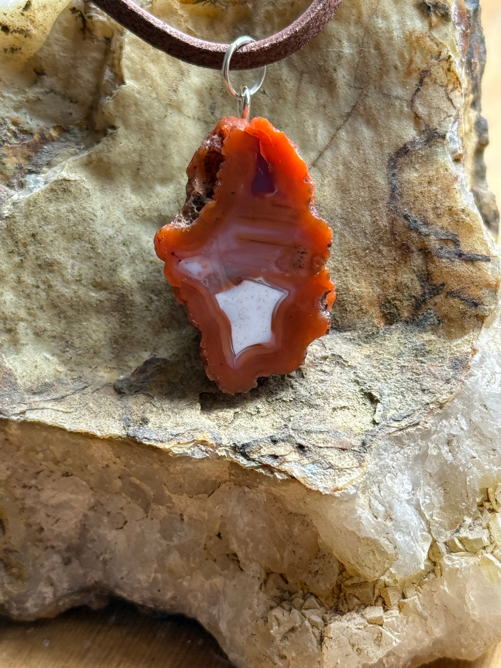 Malawi Agate Pendant