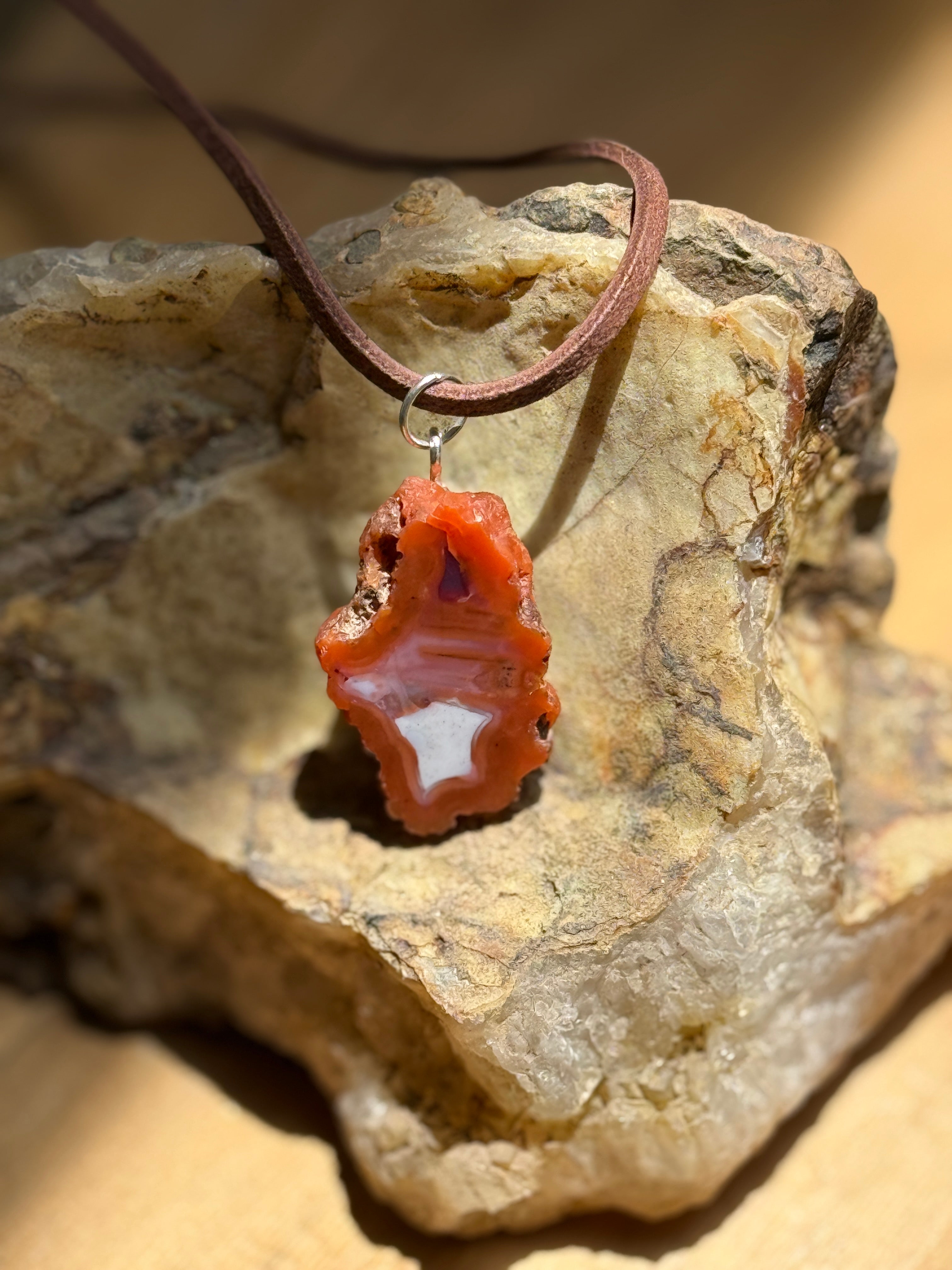 Malawi Agate Pendant