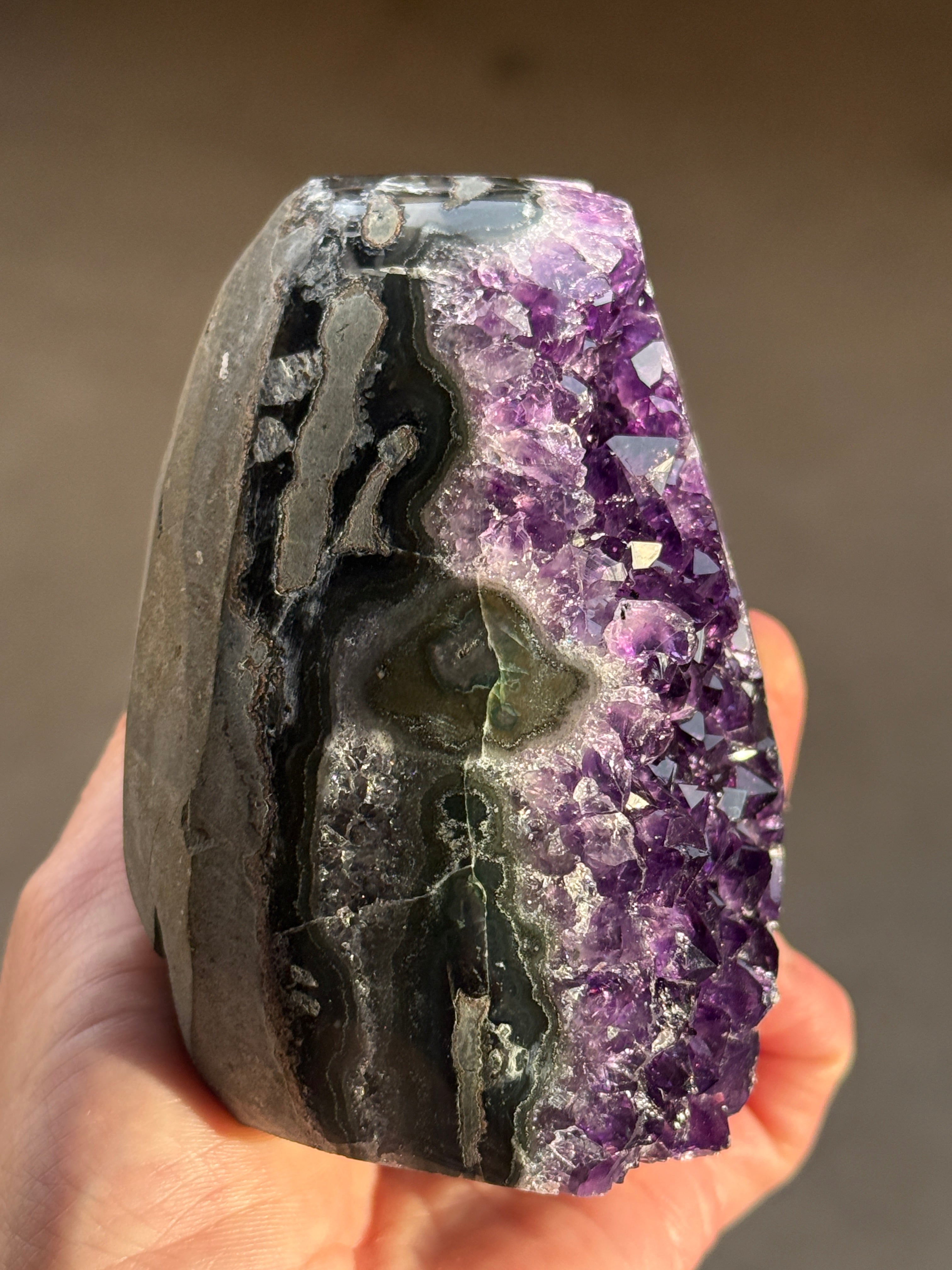 Amethyst Crystal Cluster