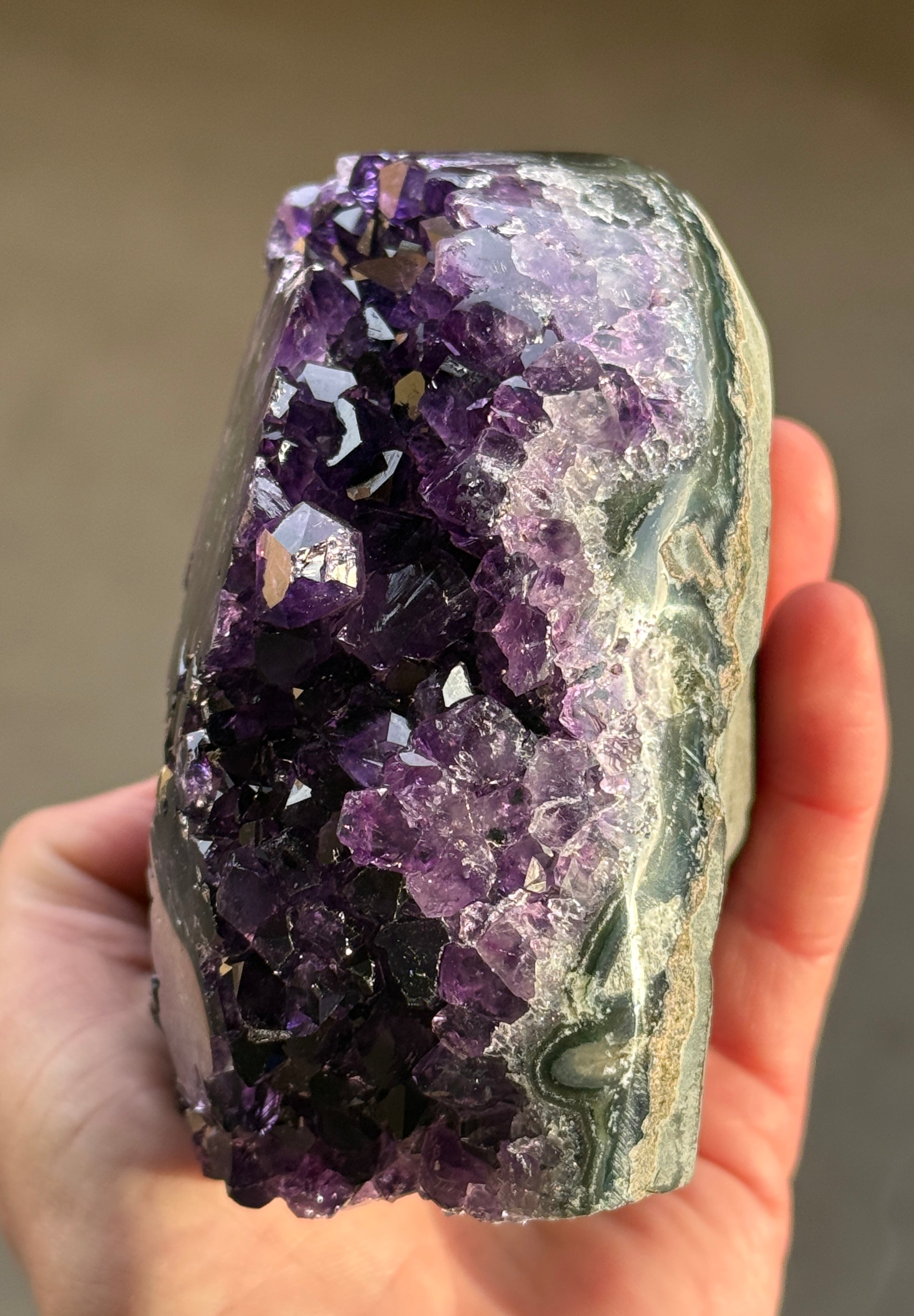 Amethyst Crystal Cluster