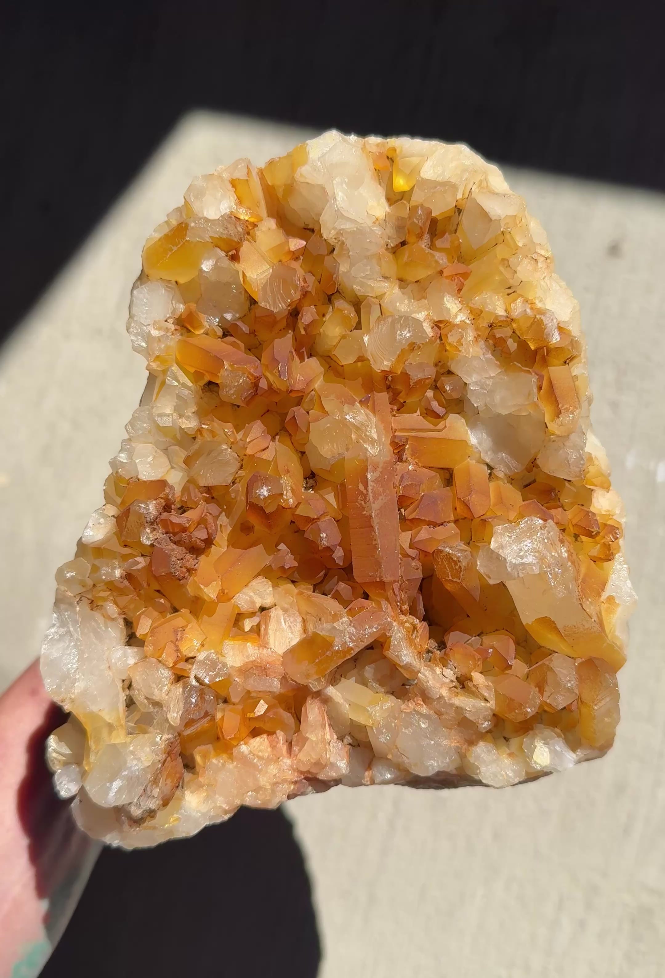 Large Natural Golden Healer Quartz