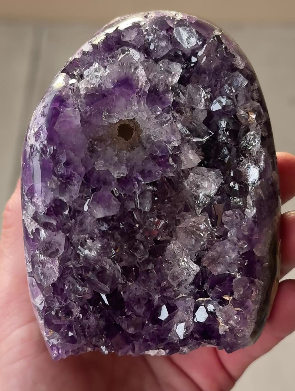 Purple Amethyst Crystal