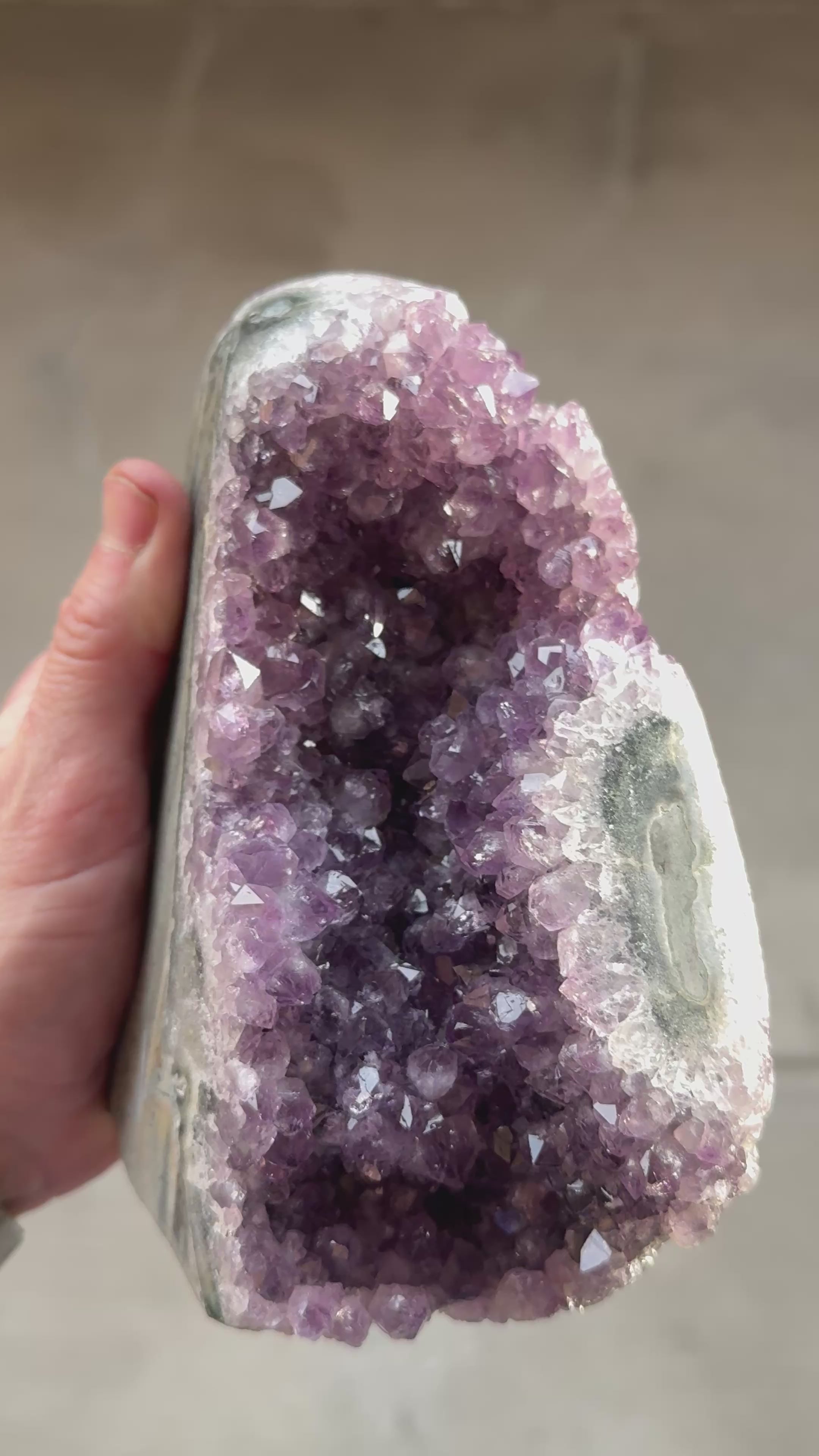 Purple Amethyst Crystal