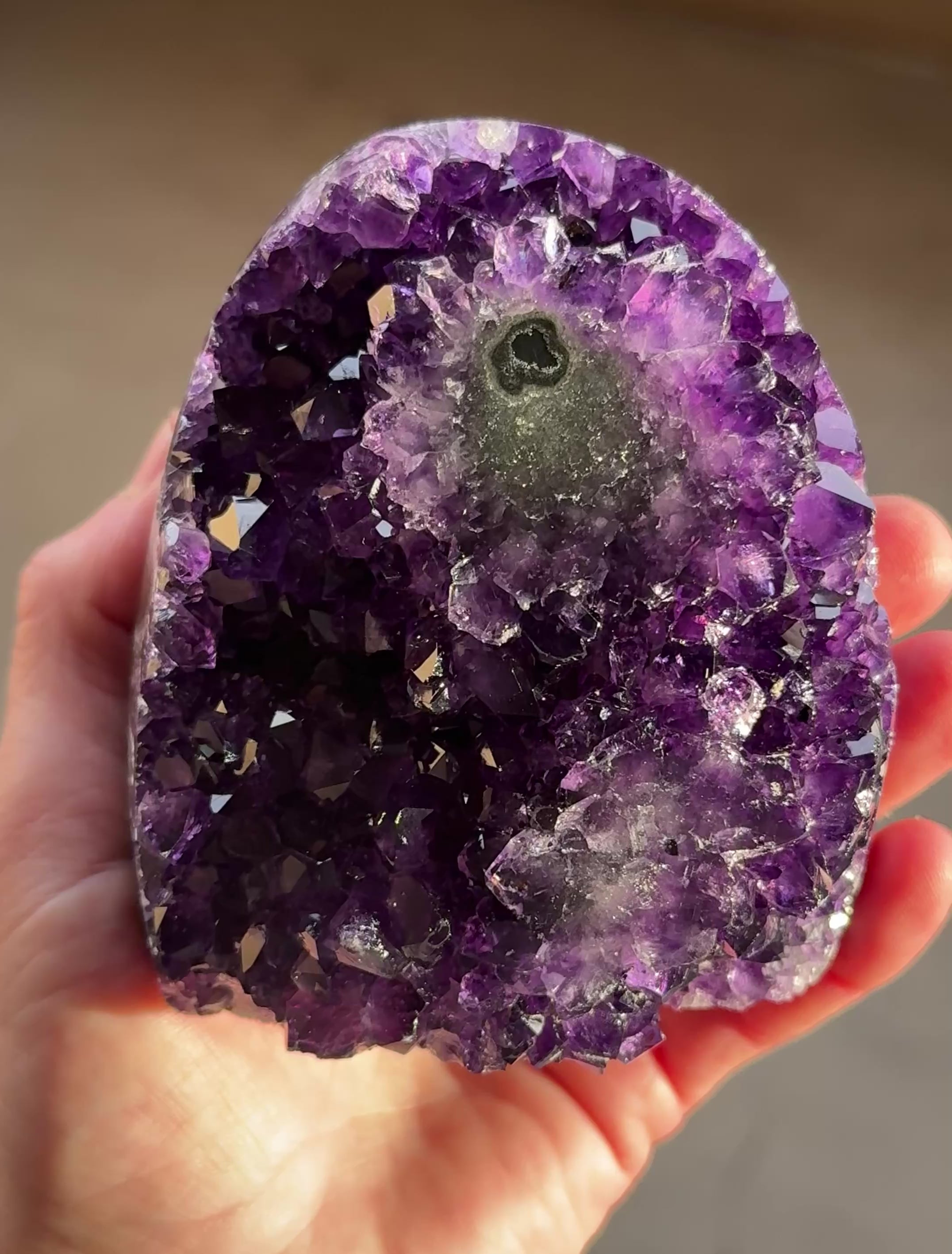Amethyst Crystal Cluster