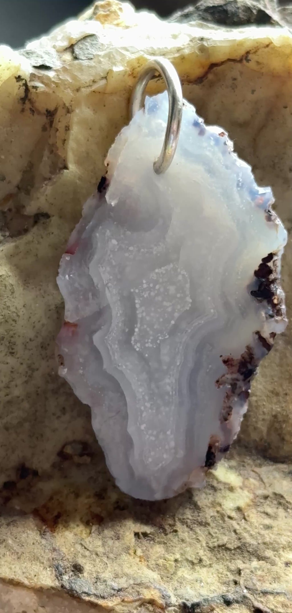 Video of blue Calandria Agate 